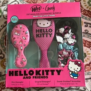 Wet brush x HELLO kitty hair bundle!